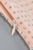 Crystal Nude Dress - TEVQA