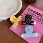 Twisted Pencil Acetate Hair Claw Clip - 3.15 Inch Creative Teacher Gift - TEVQA