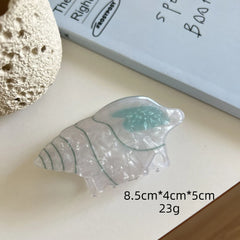 Deep Sea Acetate Hair Claw Clip - 4 Inch Ocean Animal Collection