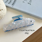 Whale shaped hair claw clip - View 10 | TEVQA