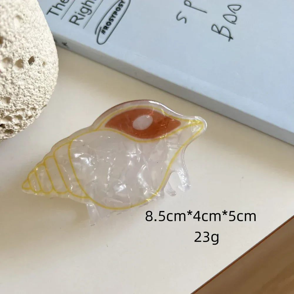Whale shaped hair claw clip - View 15 | TEVQA