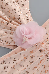 Crystal Embellished Cut Out Gown | Dress In Beauty