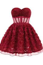Floral A-Line Dress - View 6 | TEVQA