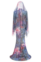 Rhinestone embellished mermaid dress - View 9 | TEVQA