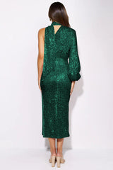 One-Shoulder Slit Bodycon Dress | Dress In Beauty