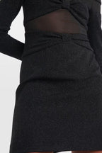 Simone Embellished Mini Dress - View 14 | TEVQA