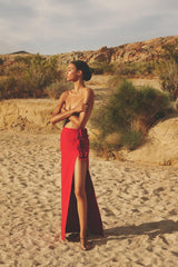 Long Rose Skirt | Dress In Beauty