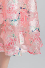 Puffy Sleeves Midi Dress | Dress In Beauty