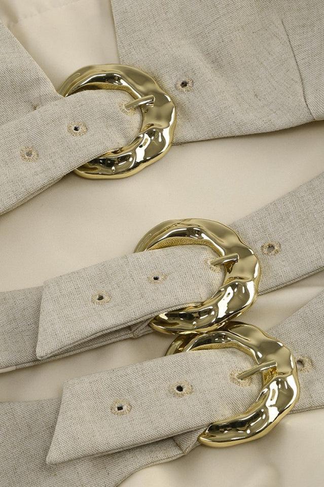 Women's suit set with blazer and skirt - View 7 | TEVQA
