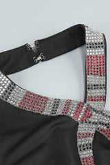 Halter Backless Crystal Gown | Dress In Beauty