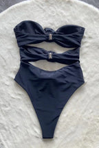 Aerie Ribbed Triple Knot One Piece Swimsuit - TEVQA