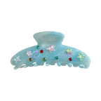 Y2K Sea Star Rhinestone Hair Claw Clip - 4 Inch Beachy Acetate Clip - TEVQA