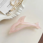 Jelly Dolphin and Scallop Shell Hair Claw Clips - View 10 | TEVQA