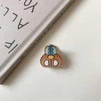 Whimsical "Kidcore" Mini Acrylic Hair Clip (1.2 Inch) - TEVQA