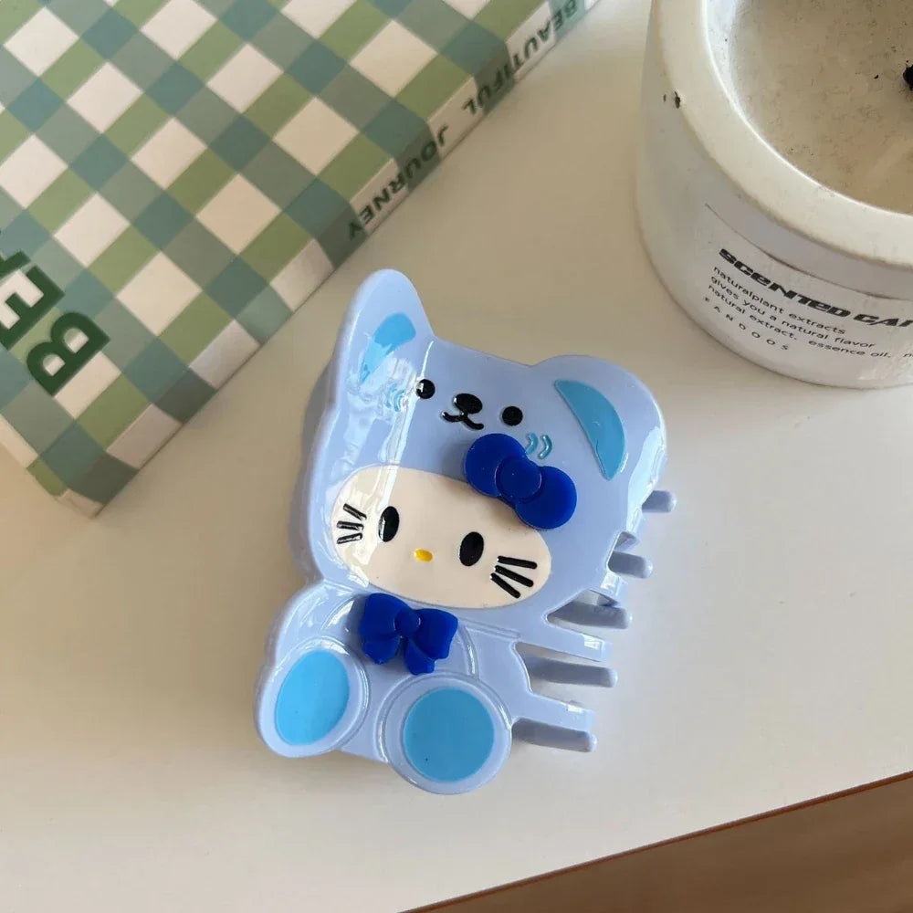Kawaii cartoon bunny hair claw clip - View 6 | TEVQA