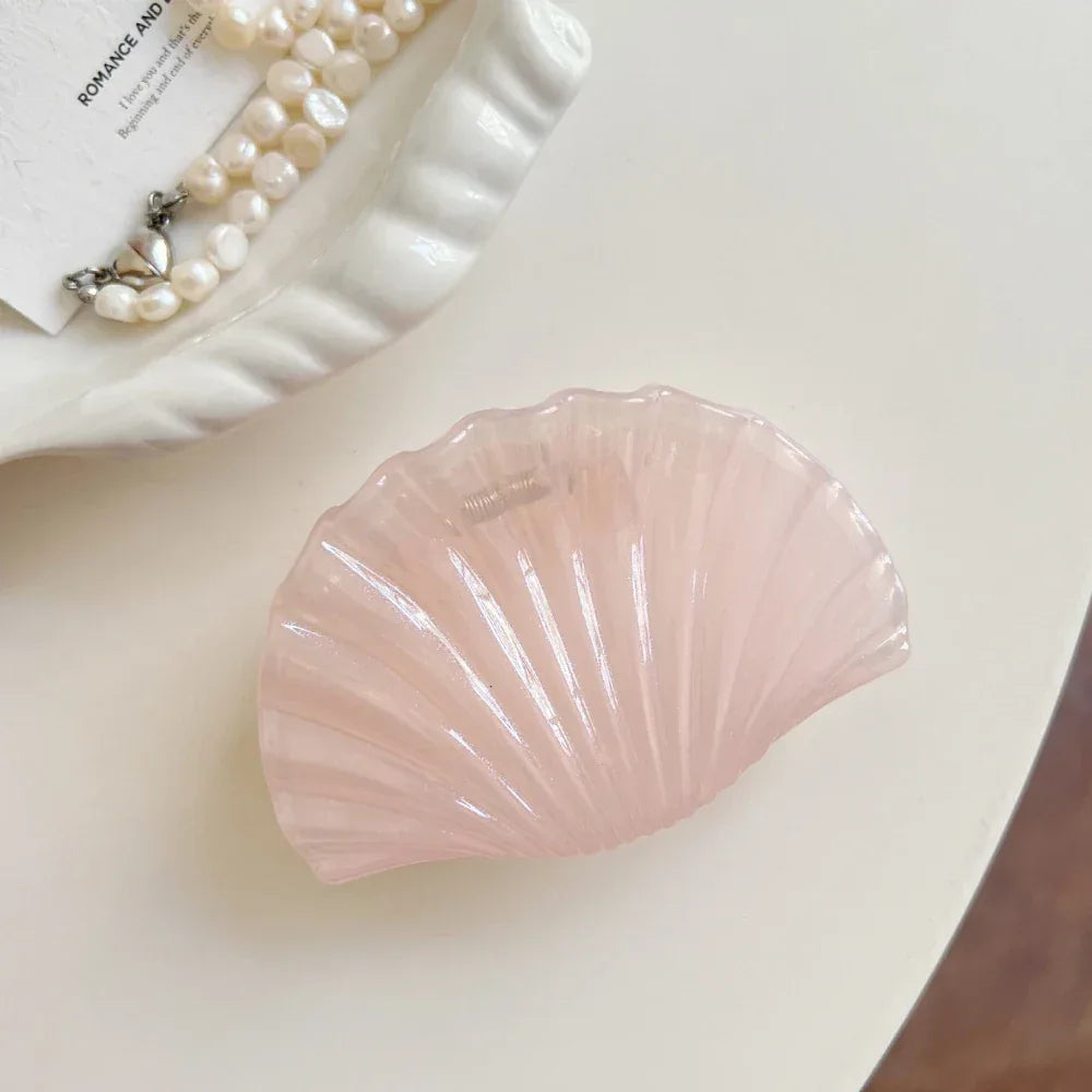 Jelly Dolphin and Scallop Shell Hair Claw Clips - View 11 | TEVQA