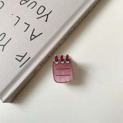Whimsical "Kidcore" Mini Acrylic Hair Clip (1.2 Inch) - TEVQA