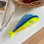 Large Acetate Sailfish Hair Claw Clip - View 9 | TEVQA