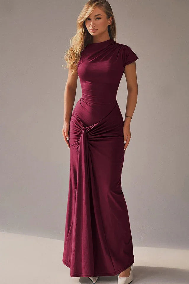 Tea Bodied Maxi Dress - TEVQA