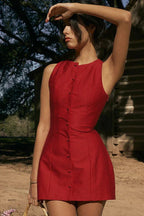 Bethany Sleeveless Bodycon Mini Dress - TEVQA