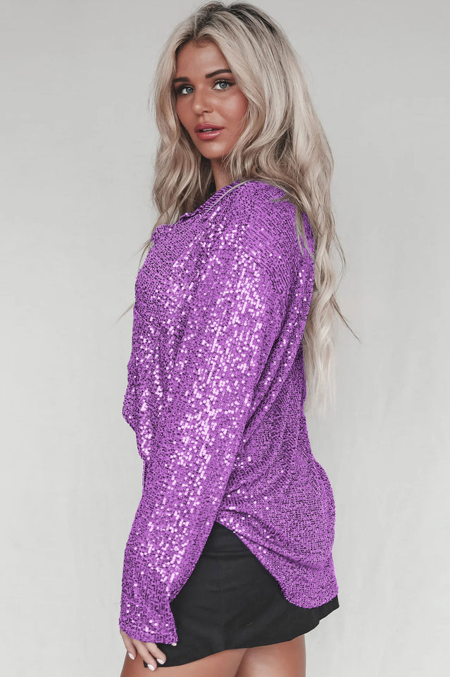 Attention Seeker Sequin Top | Dress In Beauty