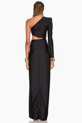 Gathered Single Shoulder Dress | Dress In Beauty