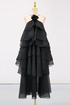 Halterneck Tiered Ruffle Maxi Dress - View 17 | TEVQA