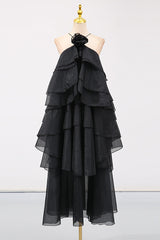 Sibley Halterneck Tiered Ruffle Maxi Dress | Dress In Beauty