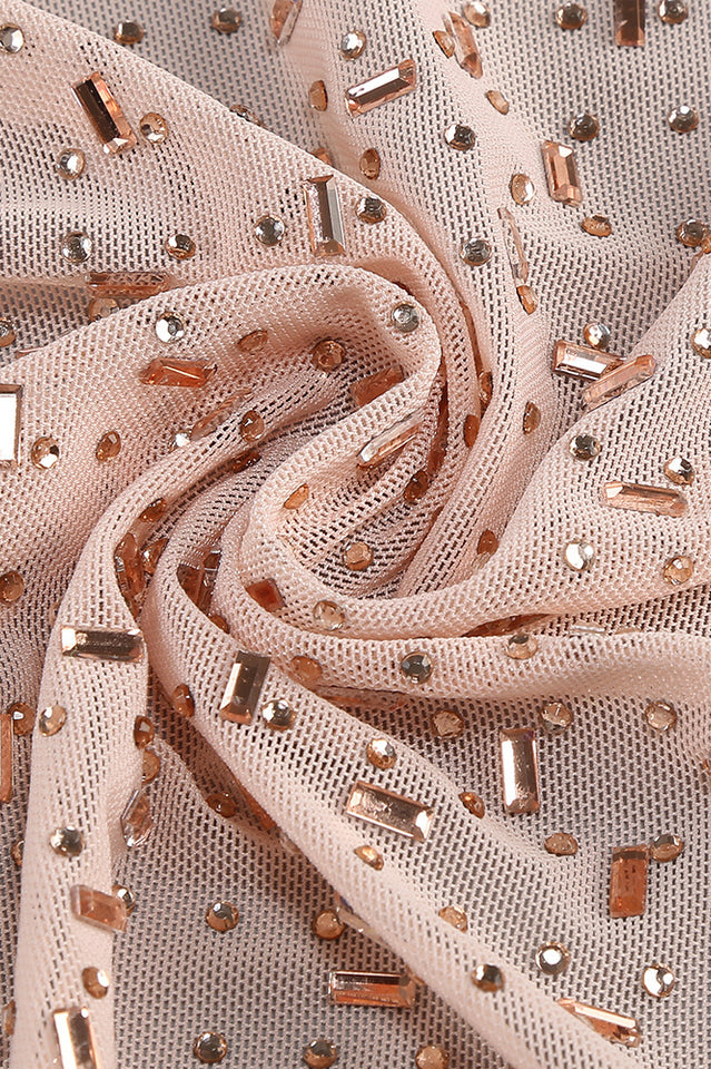 Crystal Embellished Cut Out Gown | Dress In Beauty