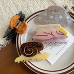 Whimsical Acetate Pet Lover Hair Clip & Comb Collection (Cat & Dog) - TEVQA
