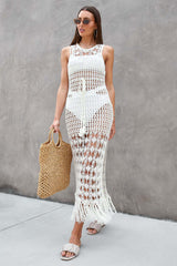 Nicole Knit Long Cover Up | Dress In Beauty