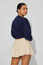 Flared skater skirt - View 14 | TEVQA