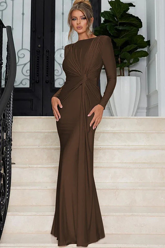 Amanda Twist Front Maxi Dress - View 20 | TEVQA