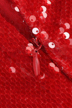 Sequin Midi Dress - View 7 | TEVQA