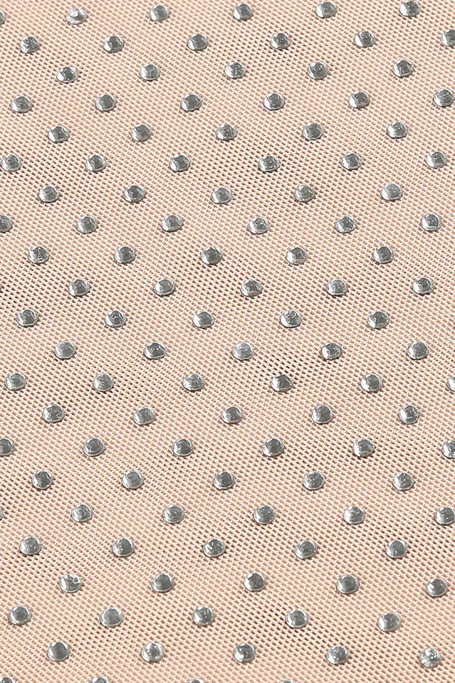 One Shoulder Rhinestone Bracelet Cocktail Dress - View 10 | TEVQA