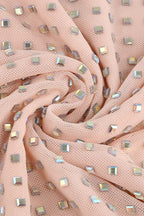 Crystal Nude Dress - TEVQA