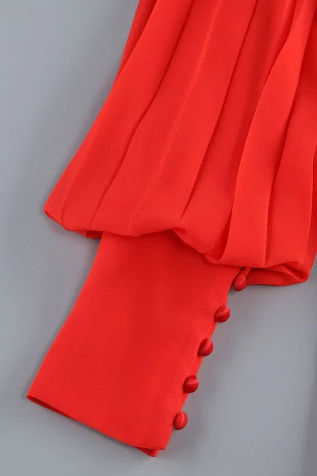 True Destiny Red Maxi Dress - TEVQA