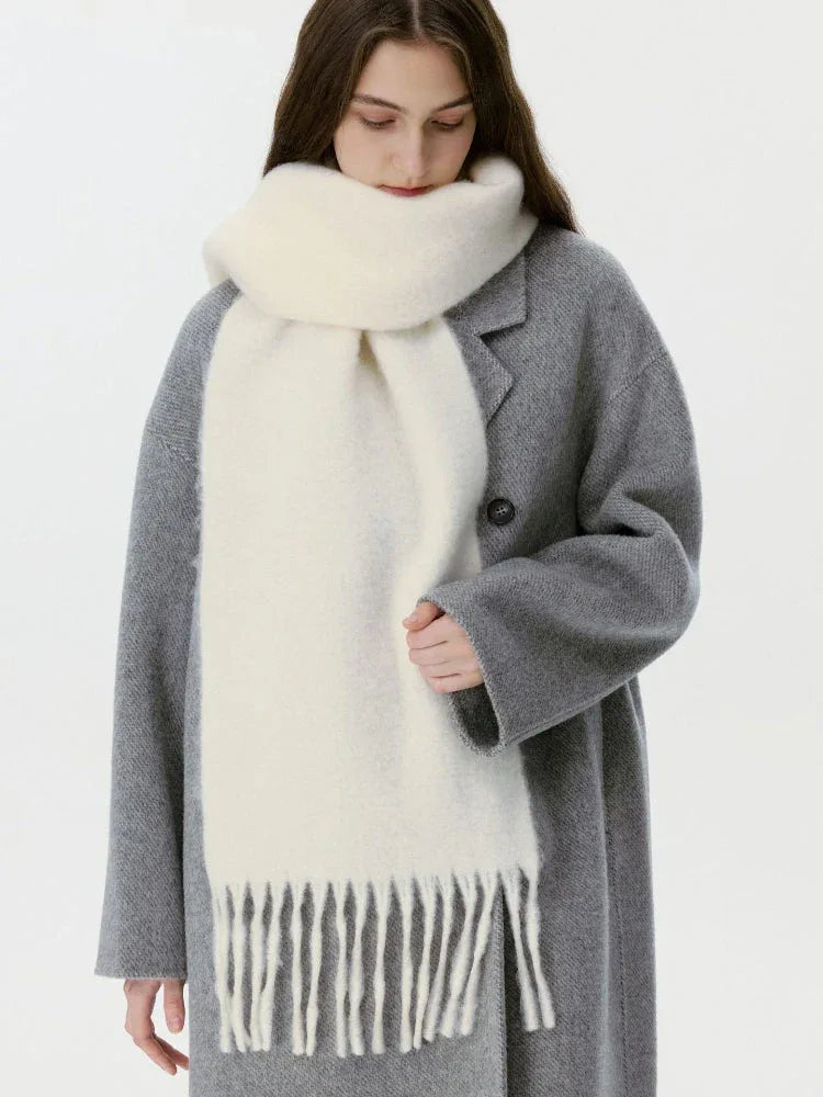 Premium Merino Wool Blend Scarf - TEVQA