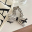 Classic preppy stripe scrunchie - View 6 | TEVQA