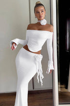 Deema Maxi Skirt Set - TEVQA