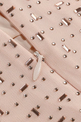 Crystal Embellished Cut Out Gown | Dress In Beauty