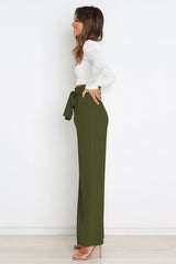 All-Matching Belted Wide-Leg Trouser | Dress In Beauty
