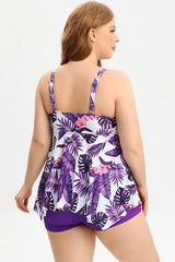 (L-5XL) Plus Size Tankini Swimsuit | Dress In Beauty