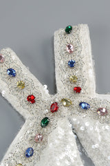 Bobbie White Halter Sequin Maxi Dress | Dress In Beauty