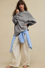 Hamptons Cotton Blend Pullover Sweater | Dress In Beauty