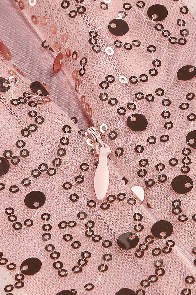 Strapless Sequin Maxi Dress - View 7 | TEVQA