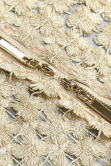 Saia Champagne Crochet Set - TEVQA