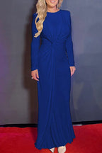 Amanda Twist Front Maxi Dress - View 22 | TEVQA