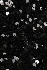 One Shoulder Shiny Sequin Lace Dress | Dress In Beauty