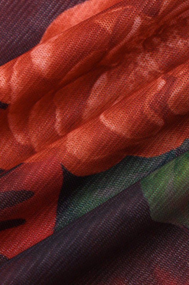 Backless Mesh Halter One Step Skirt | Dress In Beauty